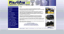 Desktop Screenshot of plastipro.nl