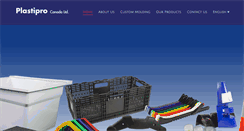 Desktop Screenshot of plastipro.com